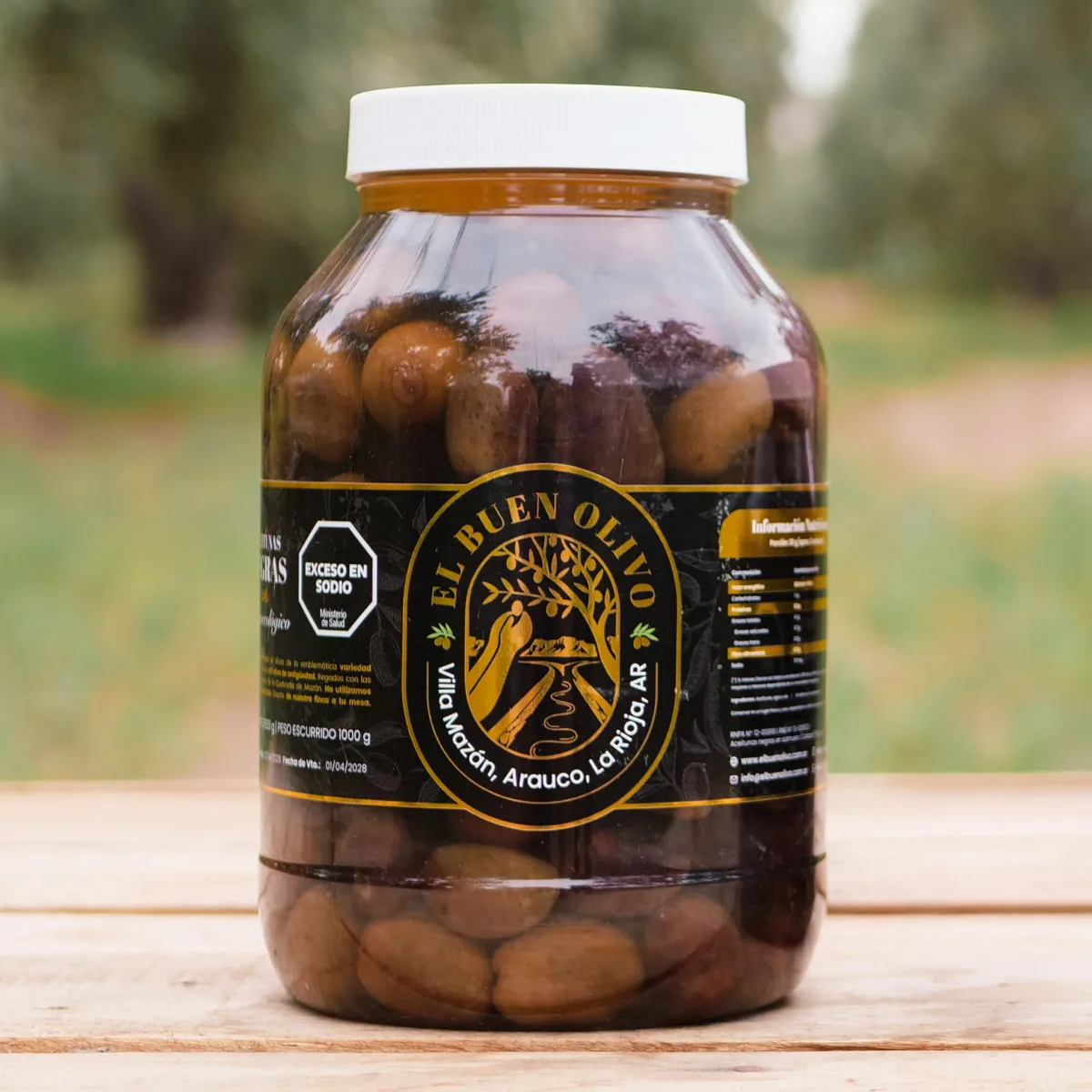 Aceitunas Negras 0 Variedad Arauco