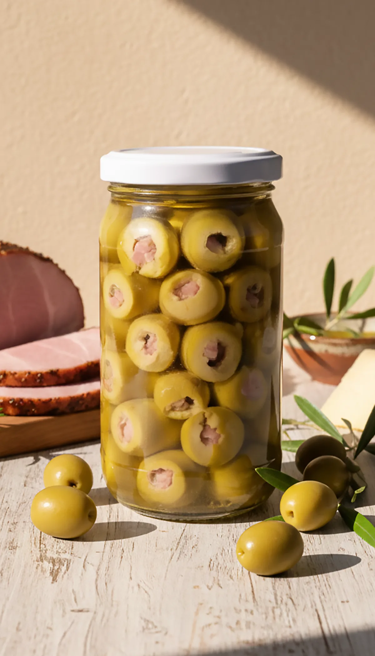Aceitunas Rellenas con Bondiola