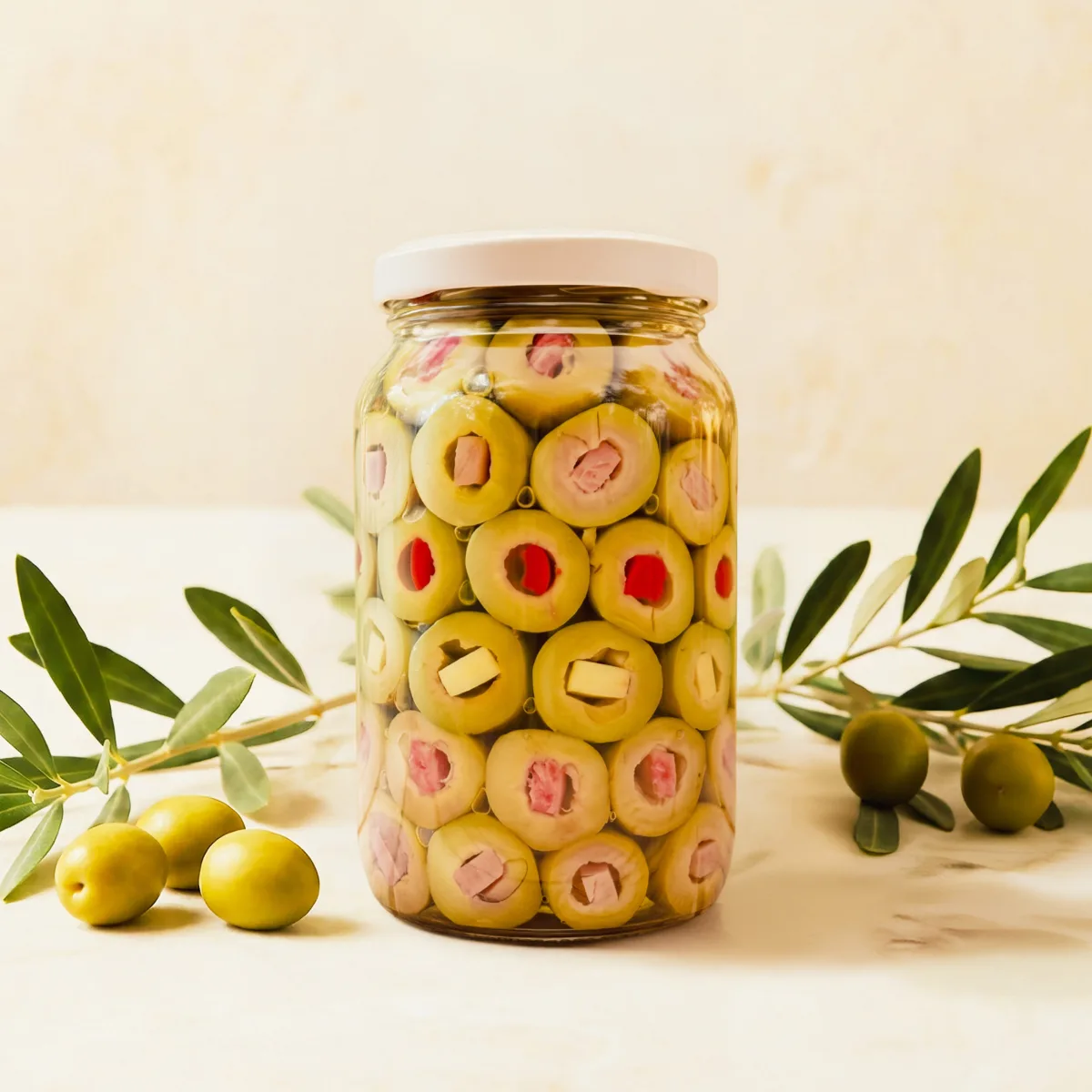 Aceitunas Rellenas Mixtas
