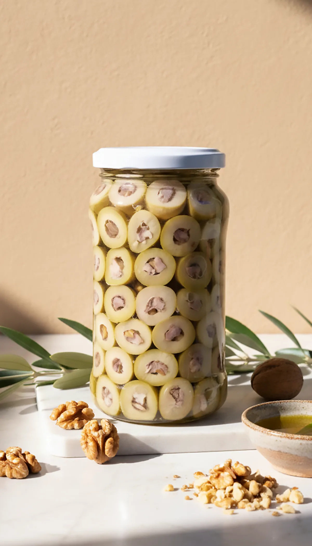Aceitunas Rellenas con Nuez